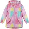 Tie Dye Windbreaker, Pink - Jackets - 1 - thumbnail