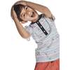 Striped Shark Waves Henley Set, Multi - Mixed Apparel Set - 3
