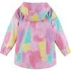 Tie Dye Windbreaker, Pink - Jackets - 6