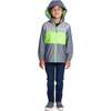 Colorblock Raincoat, Grey - Jackets - 4