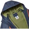 Colorblock Raincoat, Navy - Jackets - 6