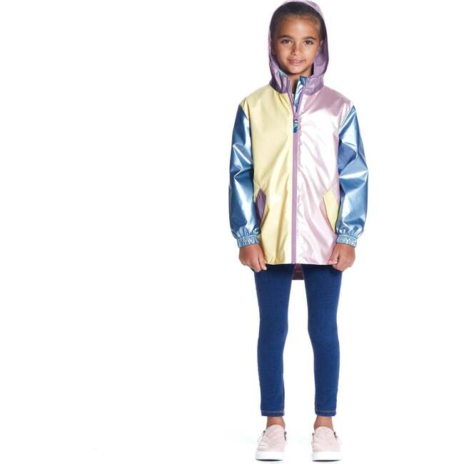 Aqua Windbreaker, Turquoise - Jackets - 7