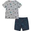 Baby Space Tee Set, Multi - T-Shirts - 4
