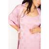 The Women's Short Robe, Pink - Robes - 4