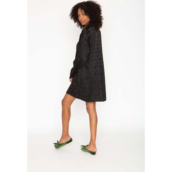 The Women's Night Shirt, Black - Nightgowns - 4