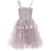 Sequin Butterfly Dress, Multicolor - Dresses - 2