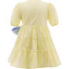 Chiffon Summer Dress, Yellow - Dresses - 2