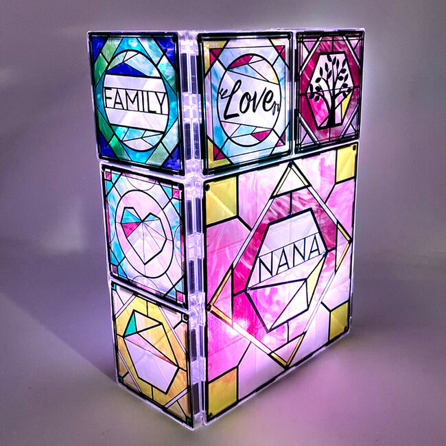 Magna-Tiles® Love For Nana Luminary - Magnetic Tiles - 3