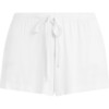 Women's Nora Drawstring Short, White - Pajamas - 1 - thumbnail