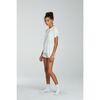 Women's Nora Drawstring Short, White - Pajamas - 2
