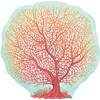 Die-Cut Coral Placemat, Multi - Paper Goods - 1 - thumbnail