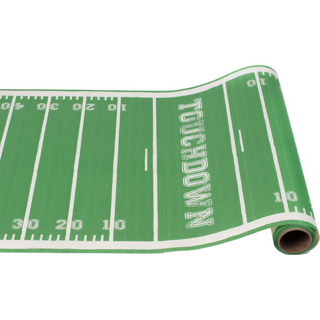 Touchdown Runner, Green and White - Paper Goods - 1