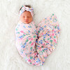 Infant Swaddle and Headwrap Set, Nicole - Swaddles - 3 - thumbnail