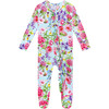 Footie Ruffled Zippered One Piece, Hadley - Pajamas - 1 - thumbnail