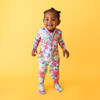 Footie Ruffled Zippered One Piece, Hadley - Pajamas - 3 - thumbnail