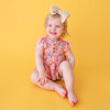 Ruffled Capsleeve Henley Peplum Top & Bloomer Set, Betty - Mixed Apparel Set - 2