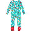 Ladybug Footie Ruffled Zippered One Piece - Pajamas - 3
