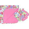 Peony Polka Dot Patoo & Lovey Set, Hadley & Pink - Blankets - 1 - thumbnail