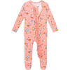 Footie Ruffled Zippered One Piece, Betty - Pajamas - 1 - thumbnail
