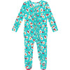 Ladybug Footie Ruffled Zippered One Piece - Pajamas - 1 - thumbnail