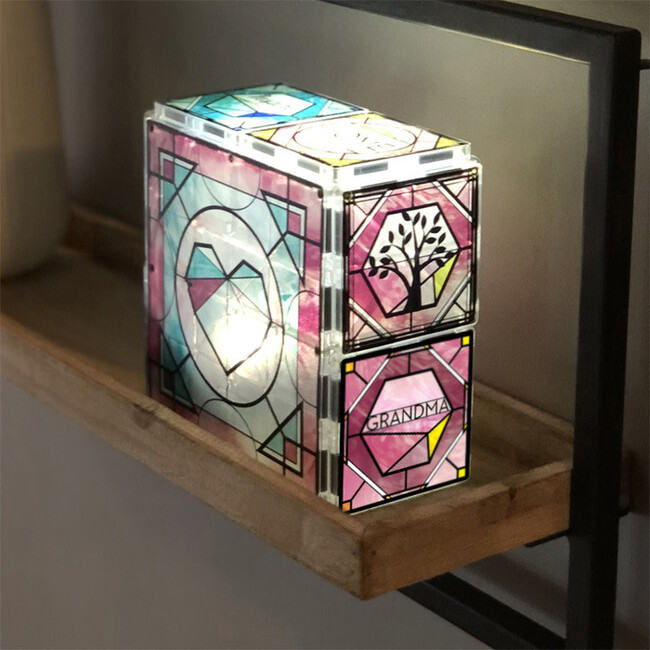 Magna-Tiles® Love For Grandma Luminary - Magnetic Tiles - 3