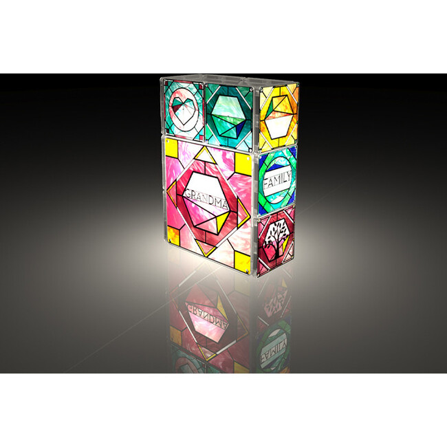 Magna-Tiles® Love For Grandma Luminary - Magnetic Tiles - 4