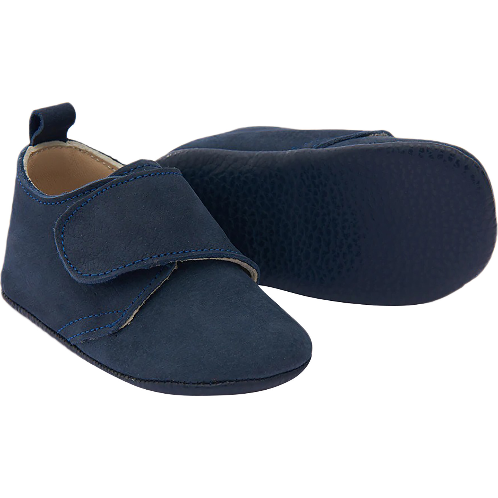 Strap Booties, Navy - Booties - 1