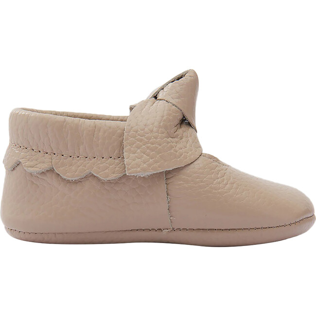 Bow Mary Jane Booties, Beige