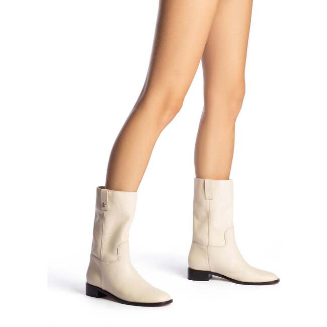 Women's Barb Boot, Ivory