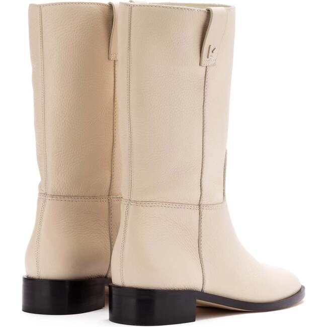 Women's Barb Boot, Ivory - Boots - 5