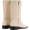 Women's Barb Boot, Ivory - Boots - 5