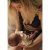 Women's Lace Nursing Bralette, Black - Nursing Bra - 6