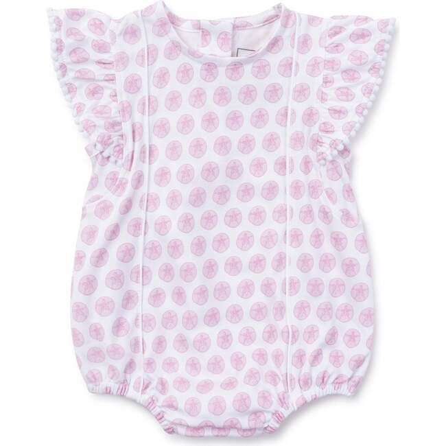 Marion Girls' Pima Cotton Bubble, Seaside Sand Dollar Pink