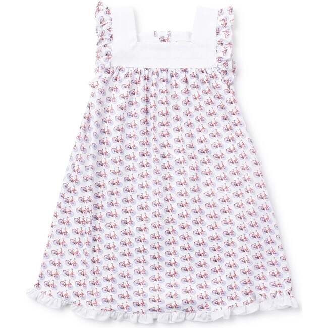 Caroline Girls' Pima Cotton Dress, Pedaling Patriotic