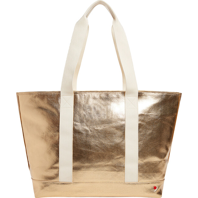 Graham Tote, Gold - Bags - 1
