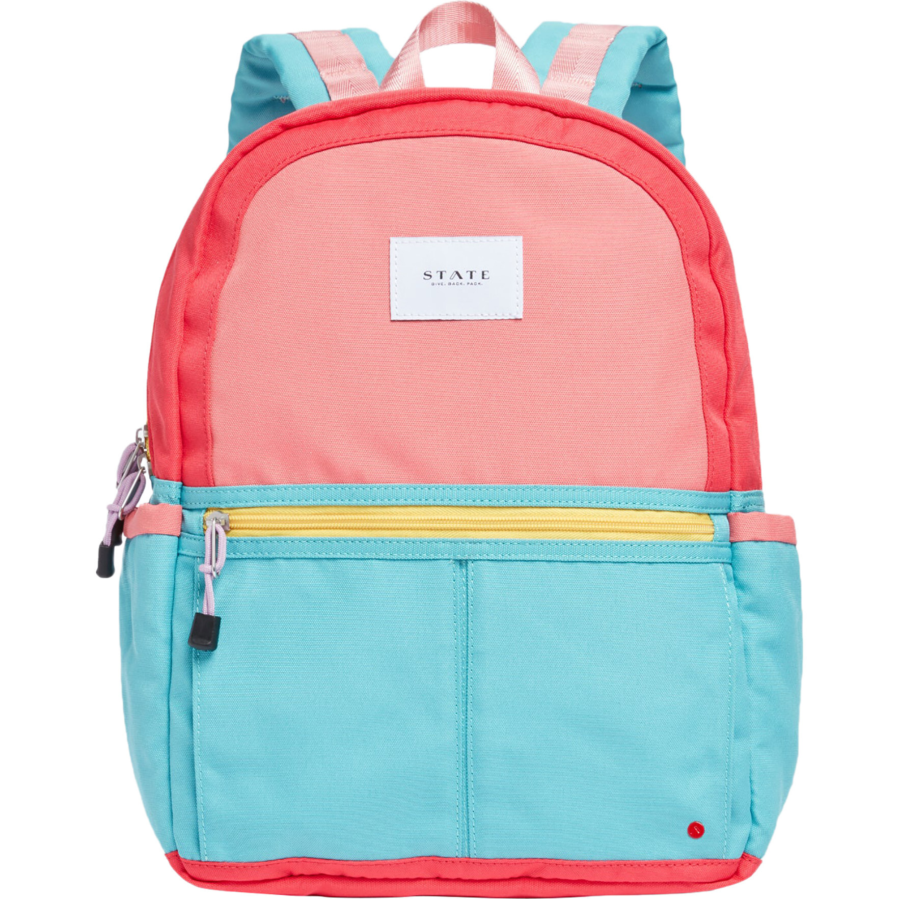 State Bags Kane Kids Mini Backpack in Pink/Mint