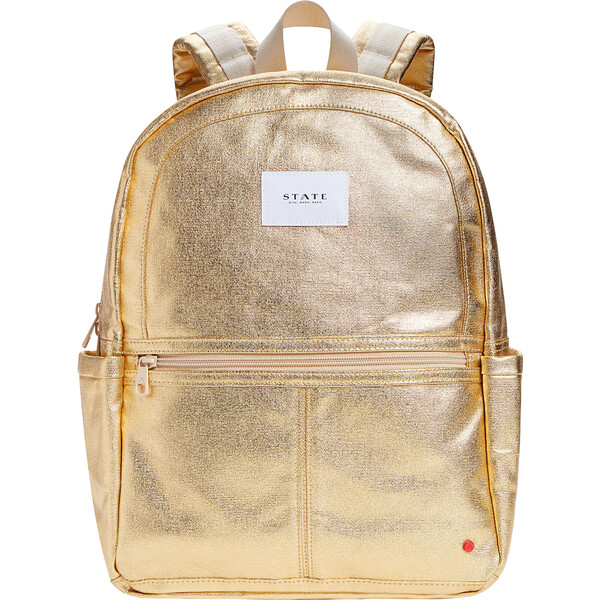 Kane Kids Backpack, Gold - STATE Bags | Maisonette