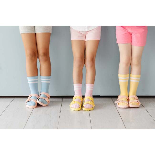 Midi Sock 3-pack, Pastel Stripe - Socks - 3