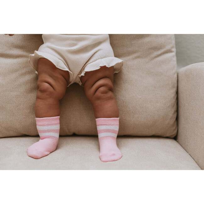 Midi Sock 3-pack, Pastel Stripe - Socks - 6