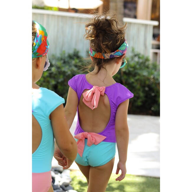 Bow Back One Piece, Marshmellow - One Pieces - 3