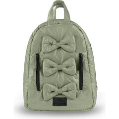 PLEATS MAMA 正規品関税込み MINI BOW BACKPACK GREY Bow BackPack Grey : PLEATSMAMA: Sustainable Knit Pleats Bag