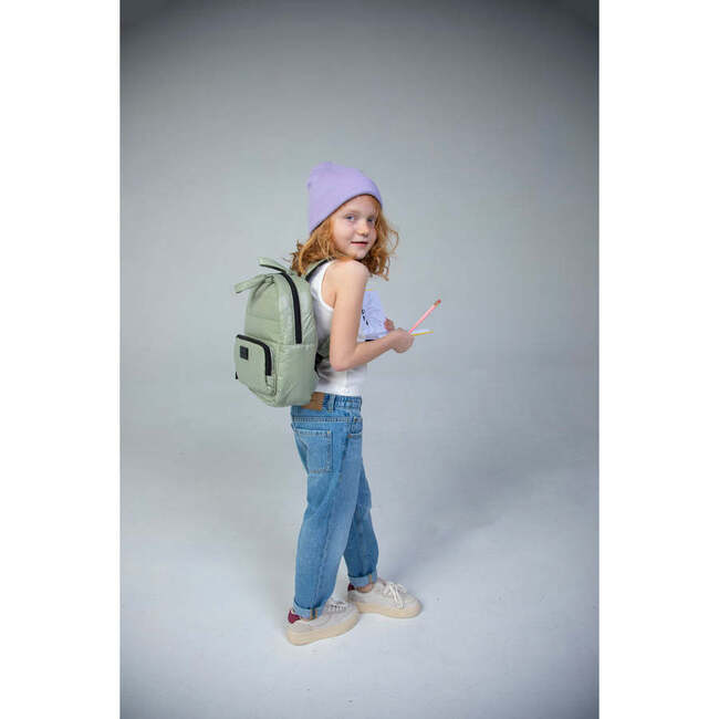 Mini Backpack, Matcha - Backpacks - 7