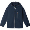 Vantti Softshell Jacket, Navy - Jackets - 1 - thumbnail