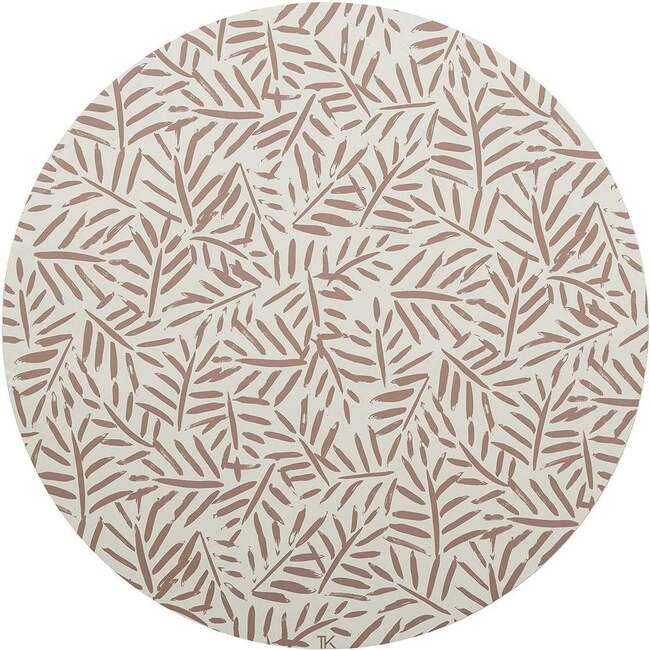 High Chair Splat Mat
Leaves Collection, Sea Shell