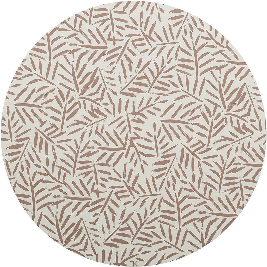 High Chair Splat Mat
Leaves Collection, Sea Shell - Playmats - 1