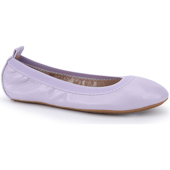 Miss Samara Patent Ballet Flat, Dusty Lavender