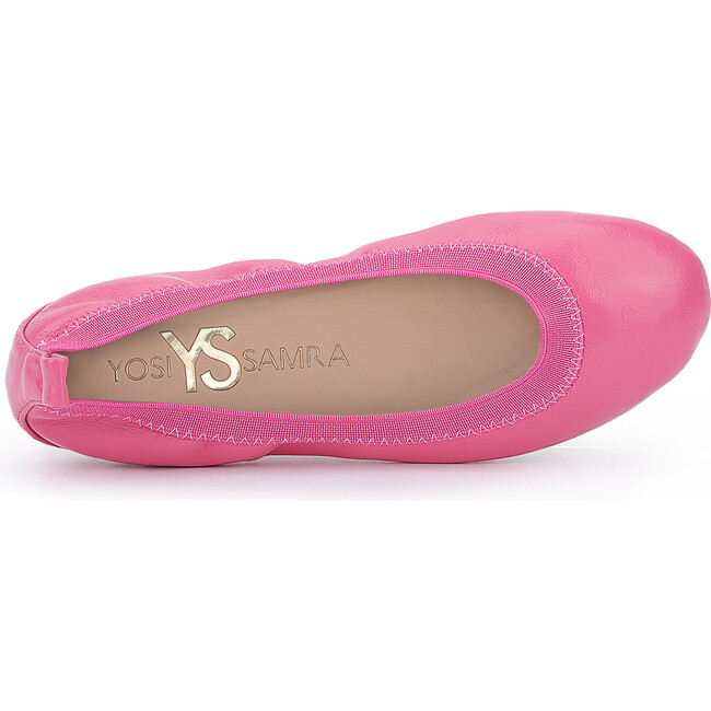 Miss Samara Patent Ballet Flat, Bubble Gum Pink - Flats - 3