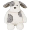 Polka Dot Floppy Dog, Grey - Plush - 1 - thumbnail