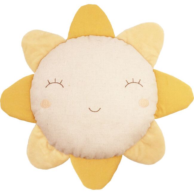 Sunny Day Pillow, Yellow - Plush - 1