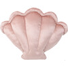 Pearl Oyster Velvet Pillow, Pink - Plush - 3 - thumbnail